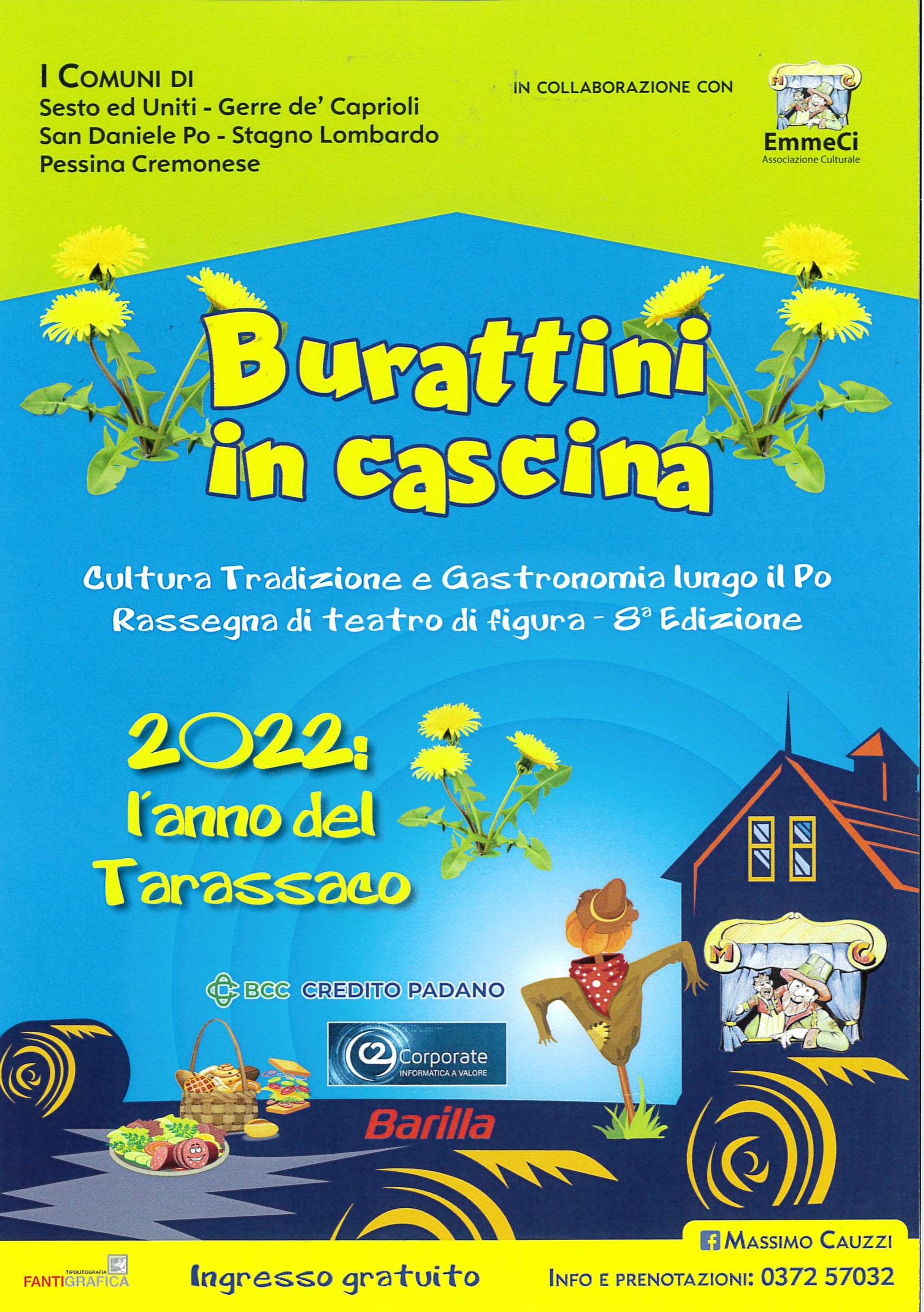 Burattini in cascina "Fonte zampilla"