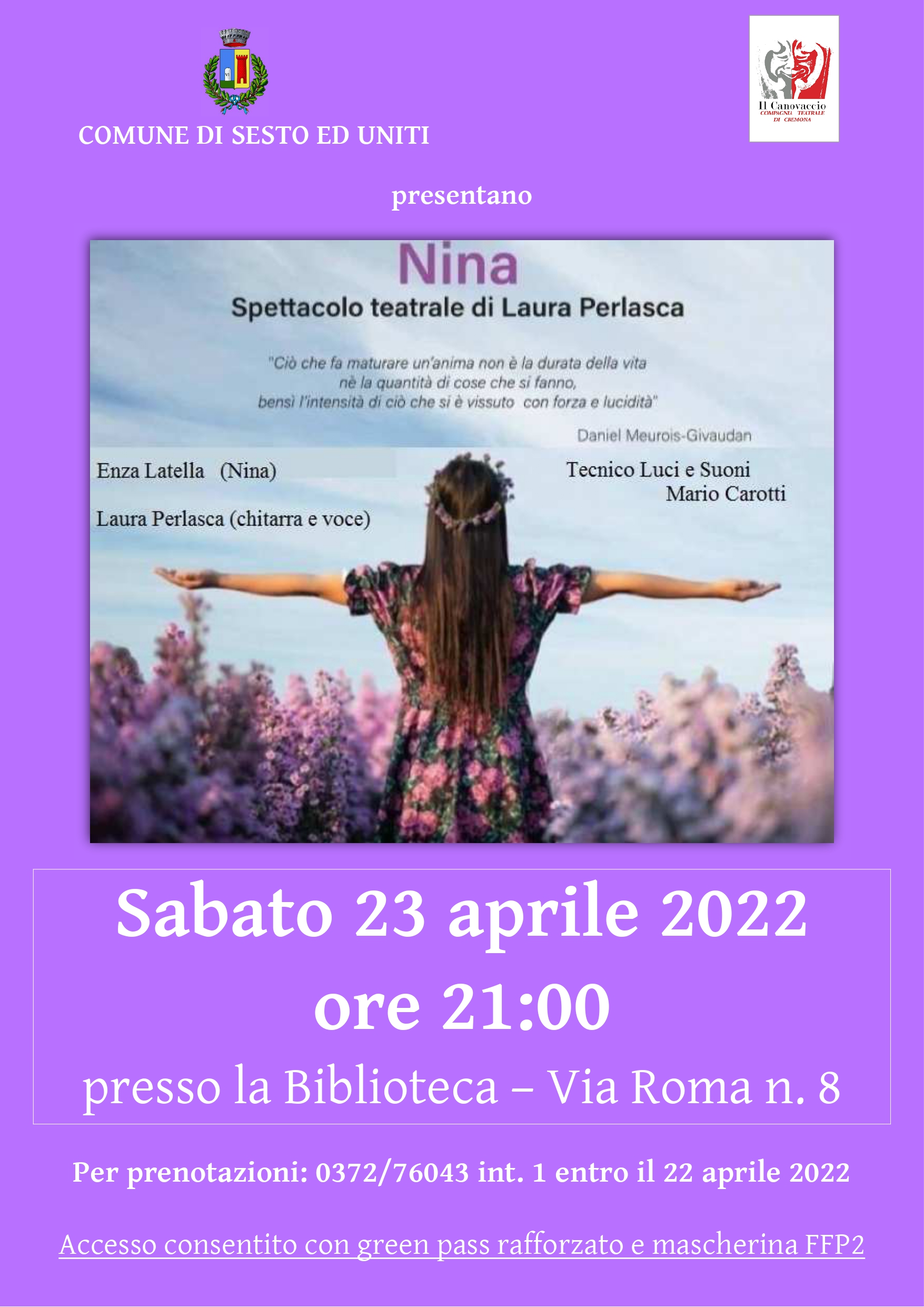 Nina - spettacolo teatrale