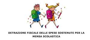certificazione spese mensa scolastica anno 2019