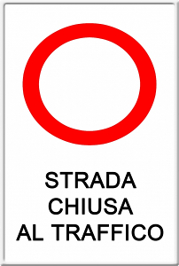 chiusura strade